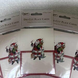 CASPARI CHRISTMAS DIE-CUT PLACE CARDS 5 PKS
